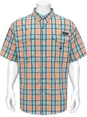 Columbia PFG Sportswear Omni Shade Super Bonehead Vented Fishing Shirt XXL 2X